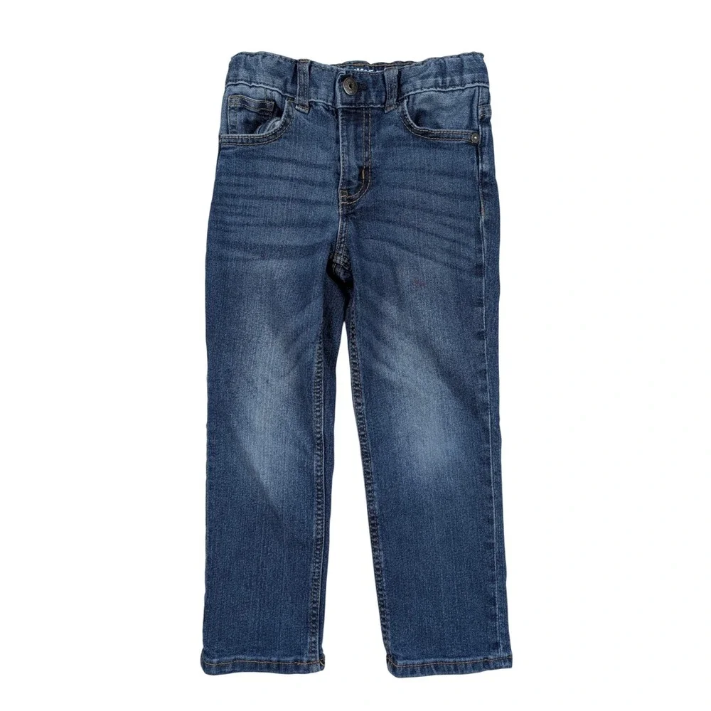 OshKosh B'Gosh Classic Fit Blue Denim Wash Straight Leg Jeans Kid's Size 5R‎